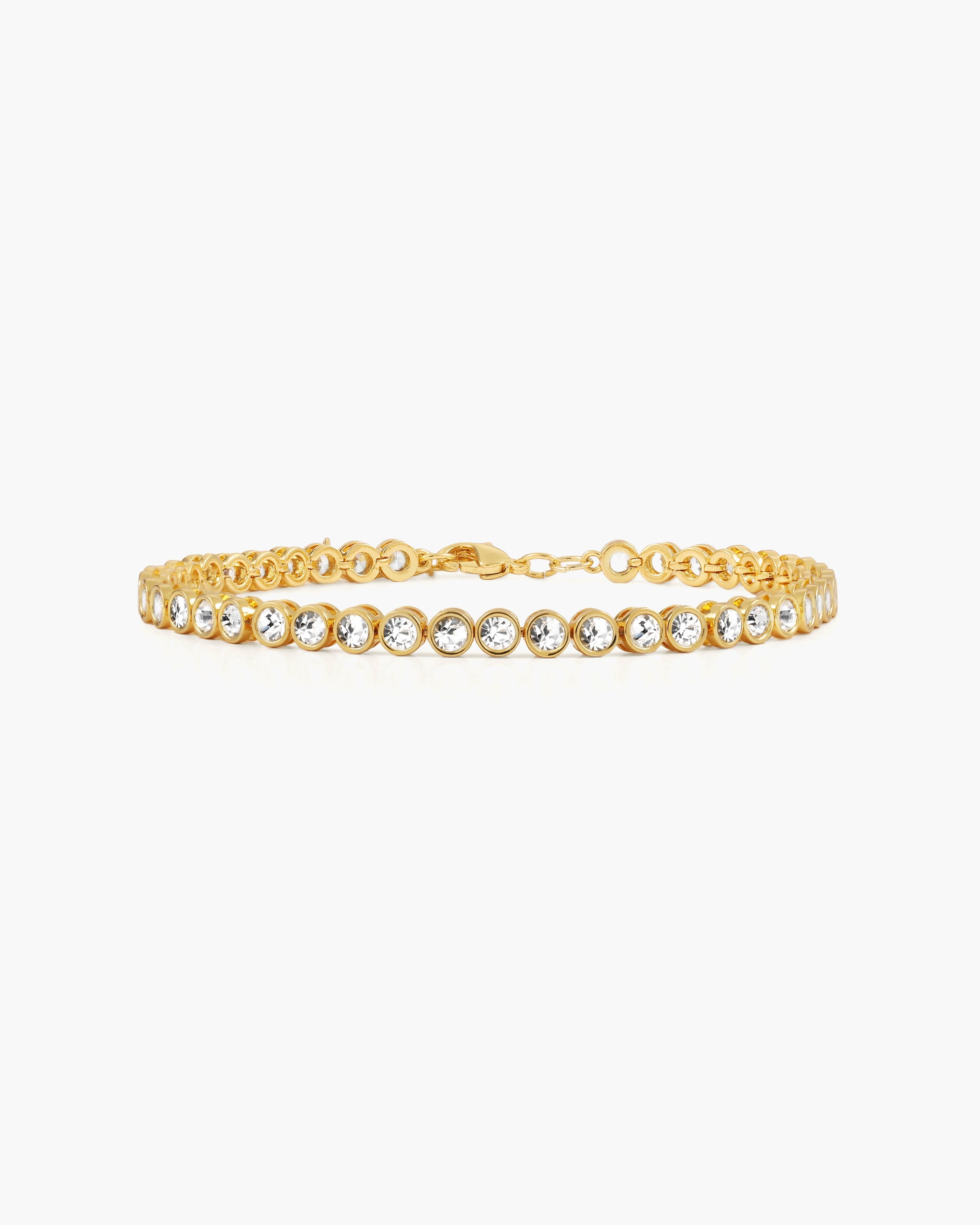 Tennis Bracelet in Gold